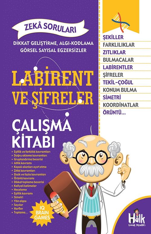 Dikkat Geliştirme, Algı-Kodlama, Görsel Sayısal, Egzersizler ve Zeka Soruları 9
