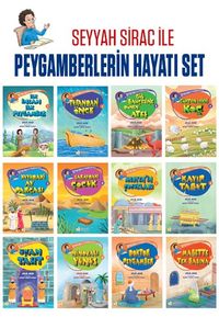 Seyyah Sirac ile Peygamberlerin Hayatı Seti (12 Kitap)