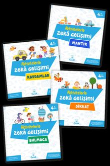Aktivitelerle Zeka Gelişimi Serisi (4 Kitap)