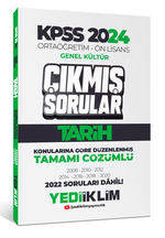 KPSS 2024 Ortaöğretim-Önlisans Tarih Konularına Göre  Çıkmış Sorular 