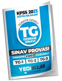 2023 KPSS Eğitim Bilimleri Türkiye Geneli Sınav Provası Deneme (1-2-3) Tamamı Video Çözümlü