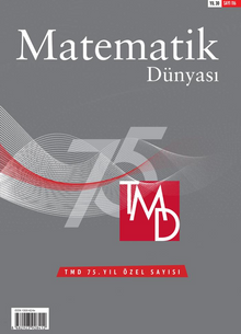 Matematik Dünyası Dergisi Sayı:116
