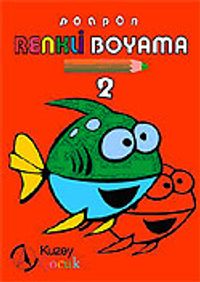 2. Ponpon Renkli Boyama Kitabı