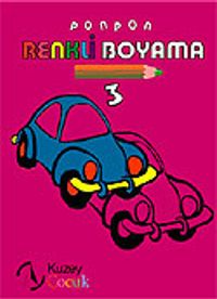 3. Ponpon Renkli Boyama Kitabı