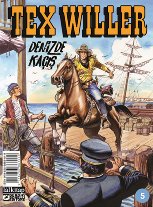 Tex Willer sayı 5 / Denizde Kaçış