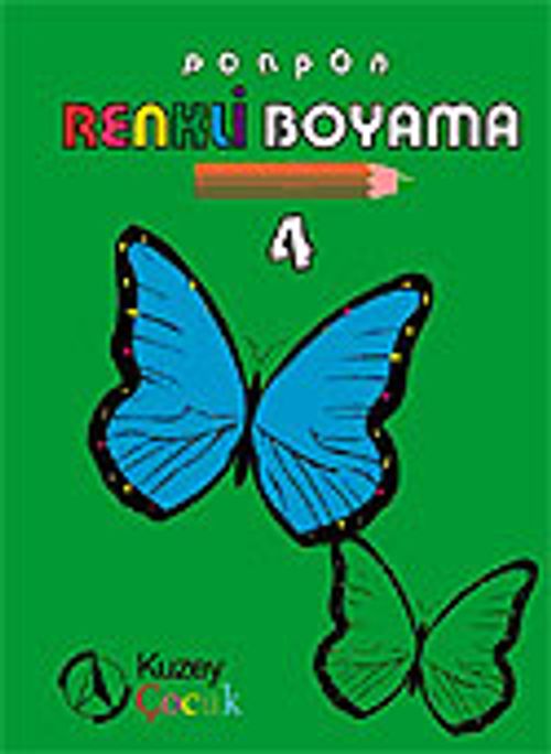 4. Ponpon Renkli Boyama Kitabı