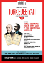 Türk Edebiyatı Aylık Fikir ve Sanat Dergisi Sayı: 597 Temmuz 2023