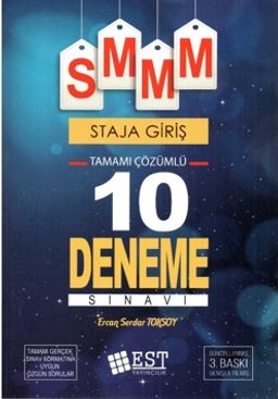 SMM Staja Başlama Tamamı Çözümlü 10 Deneme Sınavı