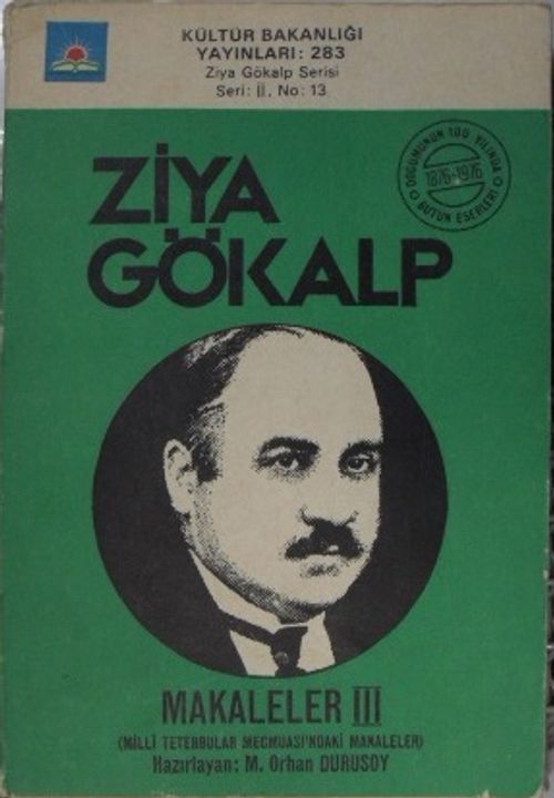 Makaleler III (Millî Tetebbular Mecmuasındaki Makaleler) (11-F-20)