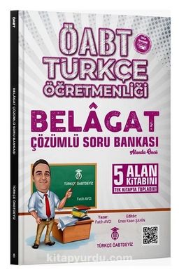 ÖABT Türkçe Öğretmenliği Belagat Çözümlü Soru Bankası