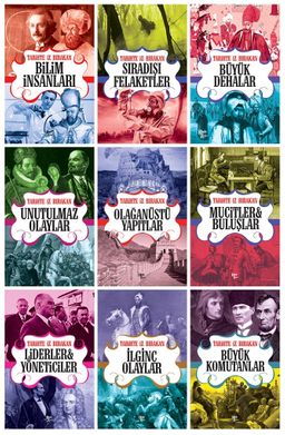 Tarihte İz Bırakanlar Seti (9 Kitap)