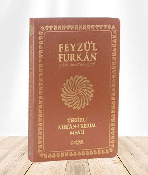 Feyzü'l Furkan Tefsirli Kur'an-ı Kerim Meali (Sempatik Cep Boy - İnce Cilt) - Taba