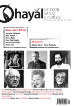 Hayal Kültür Sanat Edebiyat Dergisi Sayı: 86 Temmuz-Ağustos-Eylül 2023