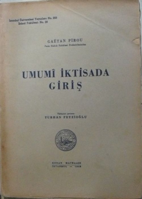 Umumi İktisada Giriş/ 11-H-1