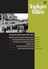 Toplum ve Bilim Sayı:164 2023