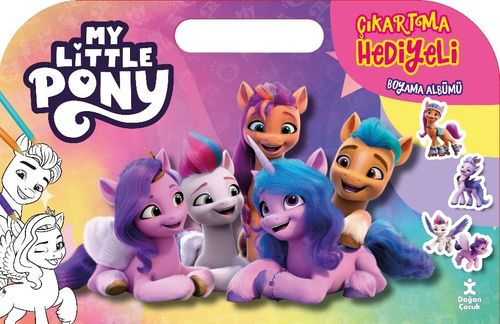 My Little Pony Çıkartma Hediyeli Boyama Albümü