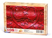 Kuşlar Ahşap Puzzle 108 Parça (AS04-C)