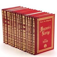 Risale-i Nur Külliyatı Türkçe / Orta Boy Sırtı Deri 14 Kitap Set (Kod:EN1015)