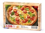 Pizza Ahşap Puzzle 108 Parça (YI02-C)