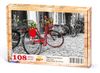Kırmızı Bisiklet Ahşap Puzzle 108 Parça (TT02-C)