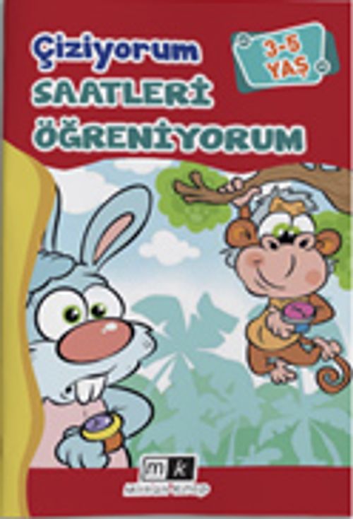 Çiziyorum Saatleri Öğreniyorum (3-5 Yaş)