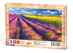 Lavanta Tarlası Ahşap Puzzle 108 Parça (DG01-C)