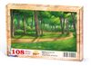 Orman Yolu Ahşap Puzzle 108 Parça (DG03-C)