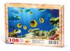 Tropikal Balıklar Ahşap Puzzle 108 Parça (HV03-C)