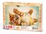 Kedicik ve Tüy Ahşap Puzzle 108 Parça (HV21-C)