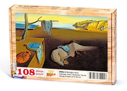 Belleğin Azmi / Salvador Dali Ahşap Puzzle 108 Parça (KR04-C)