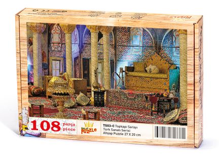 Topkapı Sarayı Ahşap Puzzle 108 Parça (TS03-C)