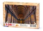 Trinity Kolej Kütüphanesi Ahşap Puzzle 108 Parça (KT02-C)