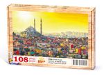 Fatih Camii Ahşap Puzzle 108 Parça (SY02-C)
