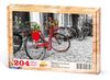 Kırmızı Bisiklet Ahşap Puzzle 204 Parça (TT02-CC)