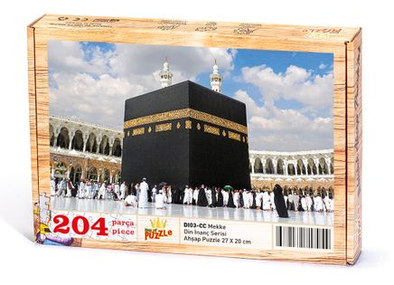 Mekke Ahşap Puzzle 204 Parça (DI03-CC)