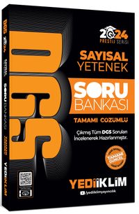 2024 DGS Sayısal Yetenek Tamamı Çözümlü Soru Bankası 