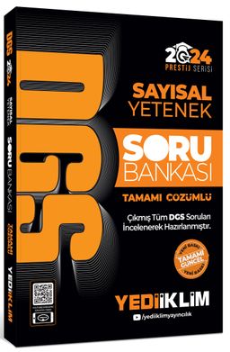 2024 DGS Sayısal Yetenek Tamamı Çözümlü Soru Bankası 