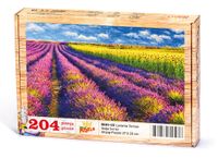 Lavanta Tarlası Ahşap Puzzle 204 Parça (DG01-CC)