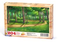 Orman Yolu Ahşap Puzzle 204 Parça (DG03-CC)