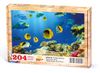 Tropikal Balıklar Ahşap Puzzle 204 Parça (HV03-CC)