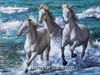 Deniz Kenarında Atlar Ahşap Puzzle 204 Parça (HV07-CC)