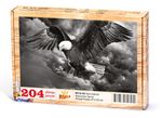 Kara Kartal Ahşap Puzzle 204 Parça (HV12-CC)