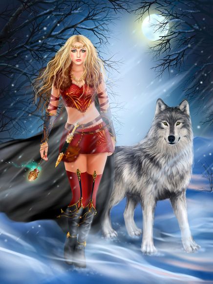 Kurtların Kraliçesi Ahşap Puzzle 204 Parça (MF04-CC)