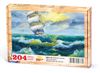 Yelkenli ve Deniz Ahşap Puzzle 204 Parça (MZ01-CC)