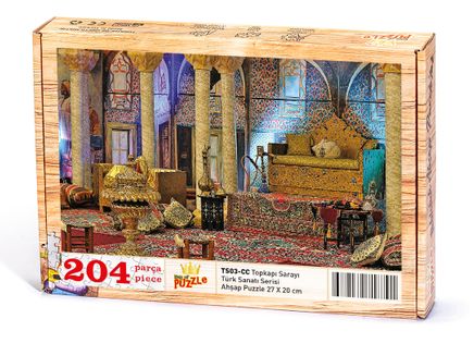 Topkapı Sarayı Ahşap Puzzle 204 Parça (TS03-CC)