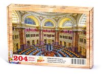 ABD Kongre Kütüphanesi Ahşap Puzzle 204 Parça (KT04-CC)