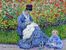 Bayan Monet ve Bir Çocuk / Claude Monet Ahşap Puzzle 204 Parça (KR05-CC)</span>