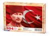 Atatürk Ahşap Puzzle 204 Parça (TR04-CC)