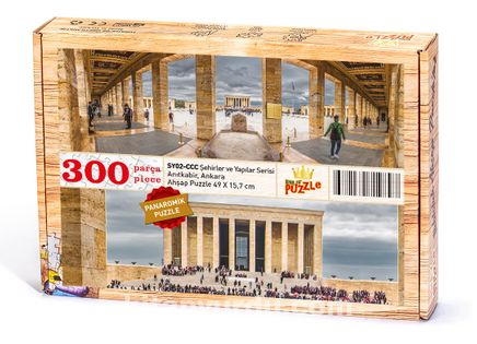 Anıtkabir Ankara Ahşap Puzzle 300 Parça (SY02-CCC)