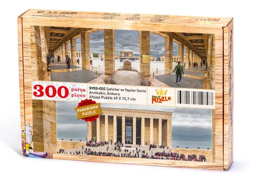 Anıtkabir Ankara Ahşap Puzzle 300 Parça (SY02-CCC) - Fiyatı